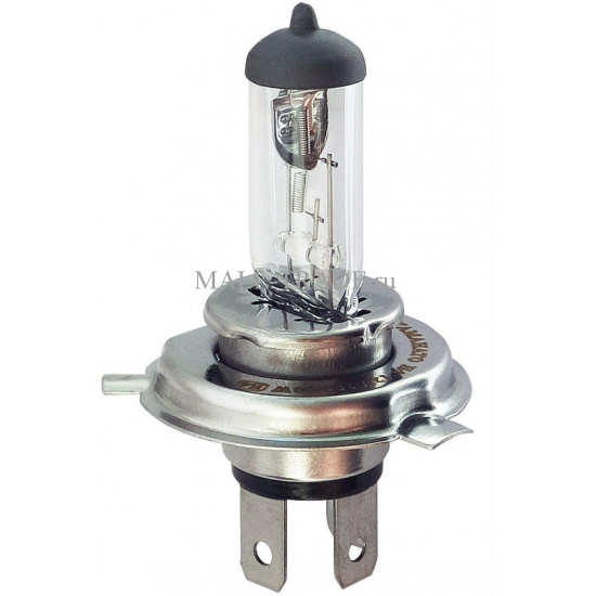 Большое фото товара - Автолампа 24V-100W+90W H4 галогеновая фарная (7924)(6152) (К), H4 24-100+90 ан.P43t. Вариант №1