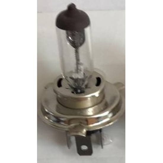 Большое фото товара - Автолампа 24V-75W+70W H4 цоколь 43 галогеновая фарная (7524)(6142) (К), H4 24-75+70 ан.P43t. Вариант №1