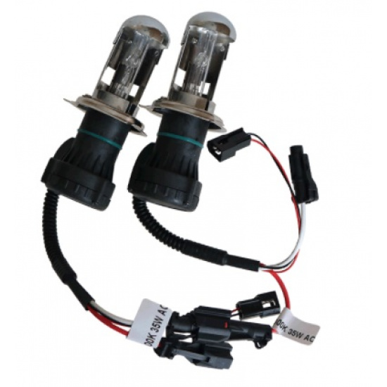 Большое фото товара - Автолампа ксенон H4 H/L 35W 5000K, 2шт (HID), H4 5000K H/L. Вариант №1