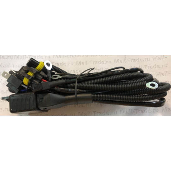 Большое фото товара - Кабель биксенон BI-XENON H4 H/L переходной (HID), H4 H/L cable. Вариант №1