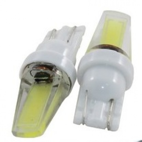 Большое фото товара - Автолампа светодиодная 12V-5W без цоколя 1-COB диод. 12-24V обманка (T10 YL 2-CAN-EC) (К), 12-5 б\ц ан.T10 W2.1*9.5d. Вариант №1