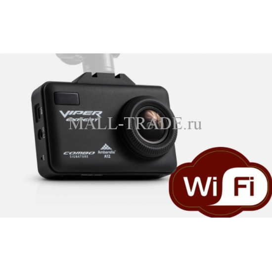 Большое фото товара - Видеорегистратор VIPER Combo Expert WI-FI с радардетектором, VIPER Combo Expert WI-FI. Вариант №1
