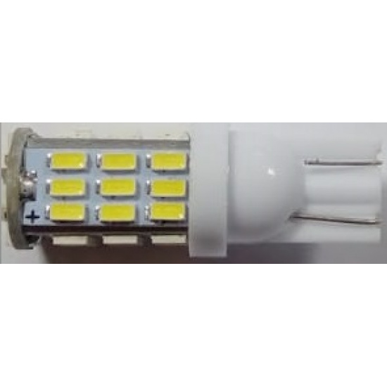 Большое фото товара - Автолампа светодиодная 12V-5W без цоколя 42-LED  (X0022) (К), 12-5 б\ц ан.T10 W2.1*9.5d. Вариант №1