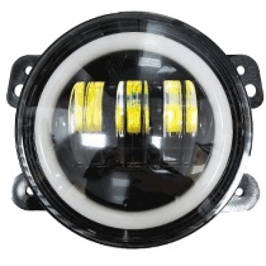Большое фото товара - Фара светодиодная противотуманная DAF-105 10-30V/30W белый + ходовые кт. 2шт., 059-LED WD070. Вариант №1