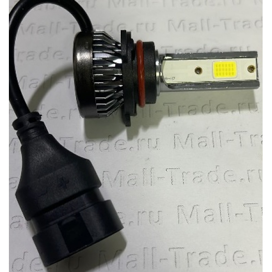 Большое фото товара - Автолампа светодиодная HB4 12V-22W 3000Lm 5000K радиатор (9006) X1 (2шт), HB4 X1 12В. Вариант №1