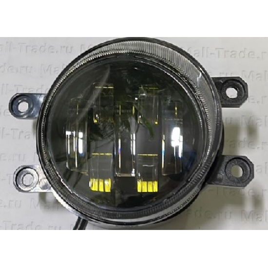 Большое фото товара - Фара светодиодная противотуманная Toyota Lexus 12-24V/70W белый свет + желтый компл. 2шт., VZ-008. Вариант №1