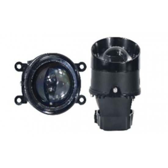 Большое фото товара - Фара светодиодная противотуманная FORD, MITSUBISHI,RENAUL 10-30V/40W ЛИНЗА белый свет на компл. 2шт., 101-WD018. Вариант №1