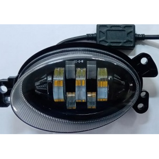 Большое фото товара - Фара светодиодная противотуманная Honda Accord 10-50V/20-24W ЛИНЗА бел/жёлтый свет компл. 2шт., 101-WD009. Вариант №1