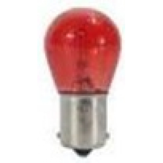 Большое фото товара - Автолампа 12V-21W стоп, поворот красная (LSDP-010), 12-21 К ан.P21W BA15s. Вариант №1