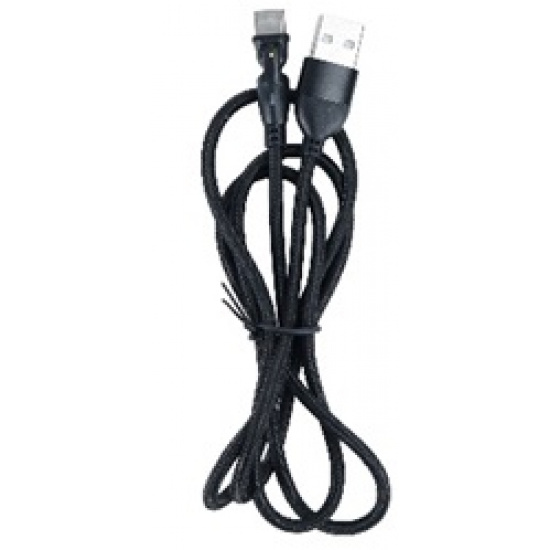 Большое фото товара - Кабель для телефона USB - Type C 1 м черный SJX-001, SJX-001. Вариант №1