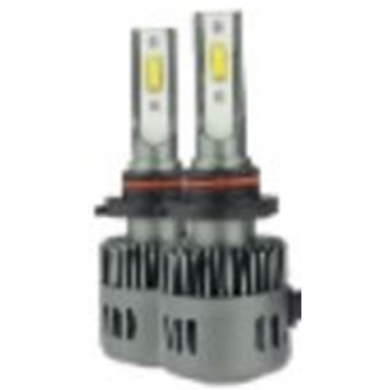 Большое фото товара - Автолампа светодиодная H10 12V-15W 2500Lm 5500K вентилятор A6 (2шт), H10 A6. Вариант №1
