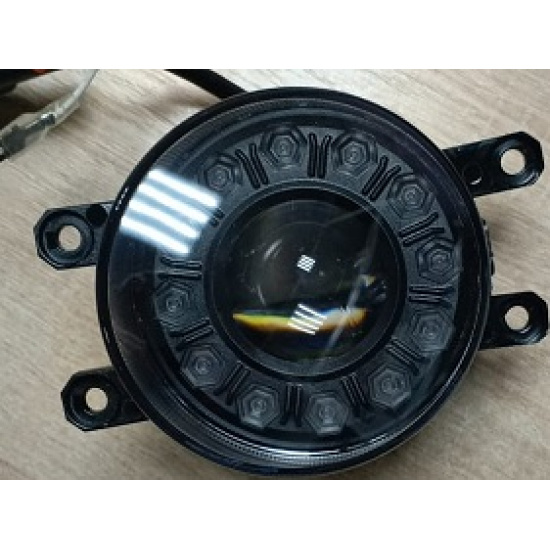 Большое фото товара - Фара светодиодная противотуманная Тойота 12V/16/45W  ЛИНЗА бел+ходовые+поворотн компл. 2шт., 101-WD104. Вариант №1