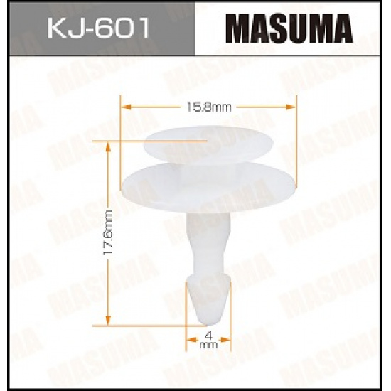 Большое фото товара - Клипса MASUMA KJ601 F066350J00 668205C000, KJ601. Вариант №1