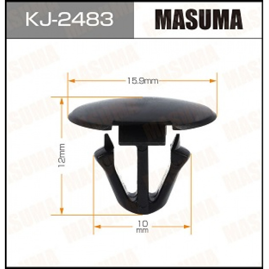 Большое фото товара - Клипса MASUMA KJ2483 9046706192, KJ2483. Вариант №1