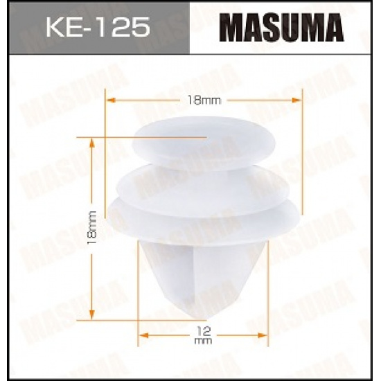 Большое фото товара - Клипса MASUMA KE125 6991S6 50350T 1370, KE125. Вариант №1