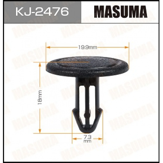 Большое фото товара - Клипса MASUMA KJ2476 91501SNA003, KJ2476. Вариант №1
