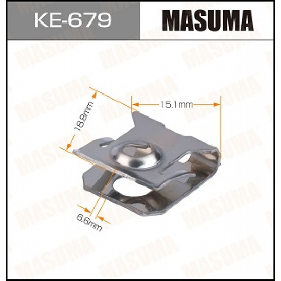 Большое фото товара - Клипса MASUMA KE679 W715835S300 AK1115185 P371443 STM12657 BE3782, KE679. Вариант №1