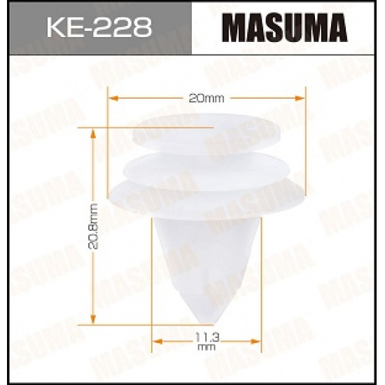 Большое фото товара - Клипса MASUMA KE228 6505292AA 1607, KE228. Вариант №1