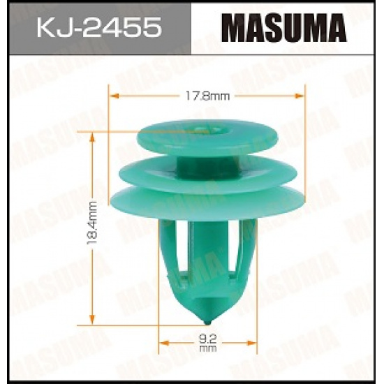 Большое фото товара - Клипса MASUMA KJ2455 91560SZW003, KJ2455. Вариант №1