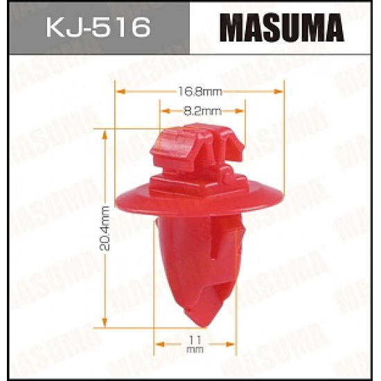 Большое фото товара - Клипса MASUMA KJ516 9090467037, KJ516. Вариант №1