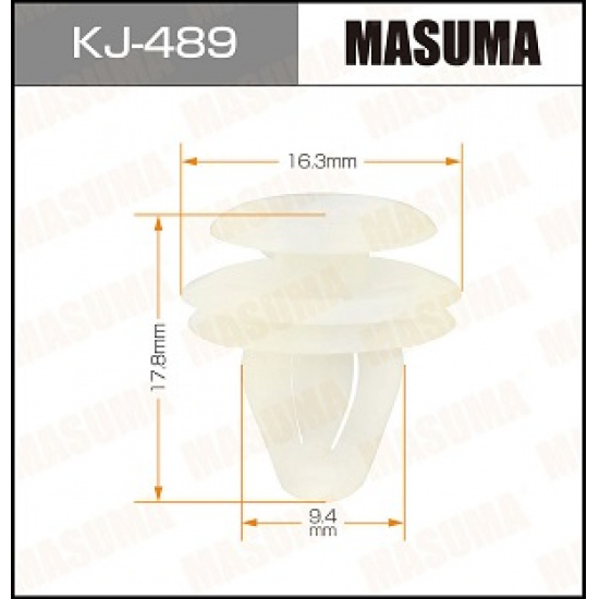 Большое фото товара - Клипса MASUMA KJ489 MB608410 94078FC010 6777132080 6777130070, KJ489. Вариант №1