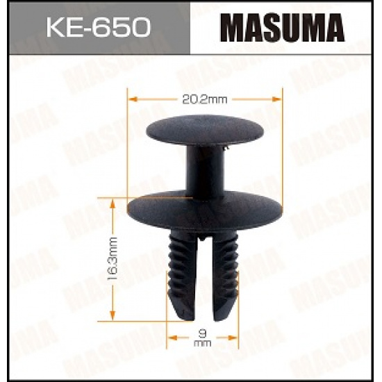 Большое фото товара - Клипса MASUMA KE650 A2019900292 V200827 55680 0038008926 501922 50267038 0267173 0963368, KE650. Вариант №1