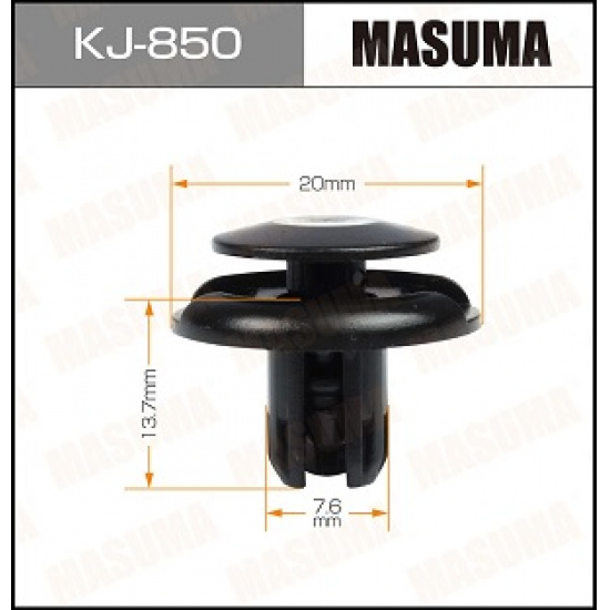 Большое фото товара - Клипса MASUMA KJ850 11519949 91512SX0003 MU000319 MR220501, KJ850. Вариант №1