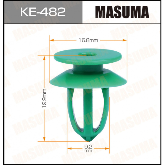 Большое фото товара - Клипса MASUMA KE482 13252119 164047 BE3568, KE482. Вариант №1