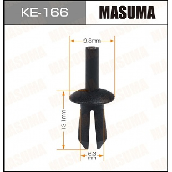 Большое фото товара - Клипса MASUMA KE166 51161881149 7149807127 A0009903492 7703072116 N10259301 55156Z 1159 50360T, KE166. Вариант №1