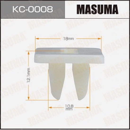 Большое фото товара - Клипса MASUMA KC0008 JQ398K1987, KC0008. Вариант №1