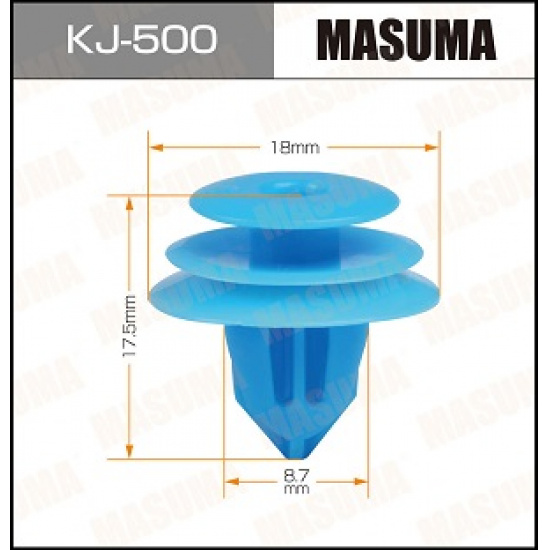Большое фото товара - Клипса MASUMA KJ500 88970345 51Z1624005 76882WA000 909130077 9046710167, KJ500. Вариант №1
