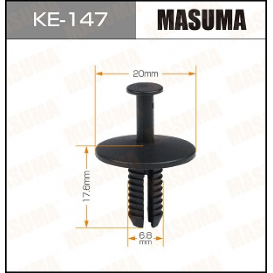 Большое фото товара - Клипса MASUMA KE147 51118174185 1111 50523Z, KE147. Вариант №1