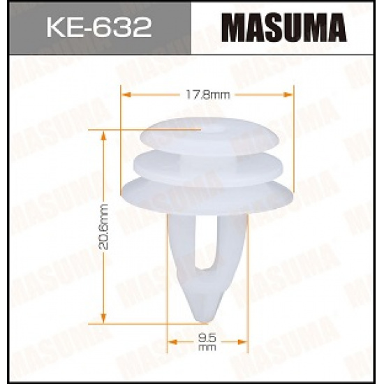 Большое фото товара - Клипса MASUMA KE631 51717066226, KE631. Вариант №1
