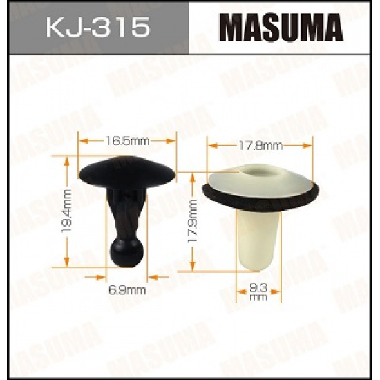 Большое фото товара - Клипса MASUMA KJ315 9046707126, KJ315. Вариант №1