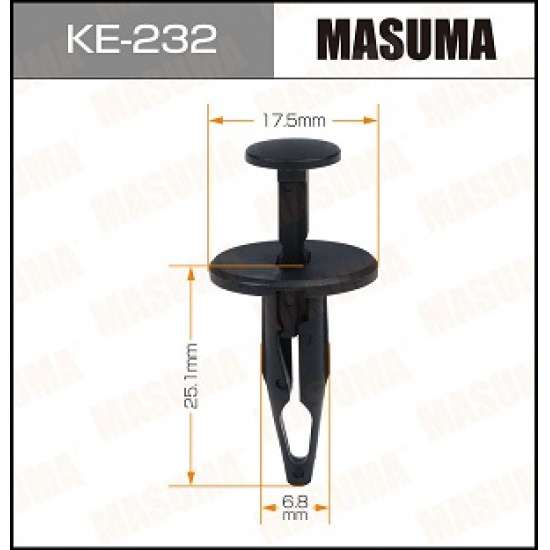 Большое фото товара - Клипса MASUMA KE232 20590899 1974, KE232. Вариант №1