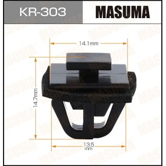 Большое фото товара - Клипса MASUMA KR303 8775638000 8775638000, KR303. Вариант №1