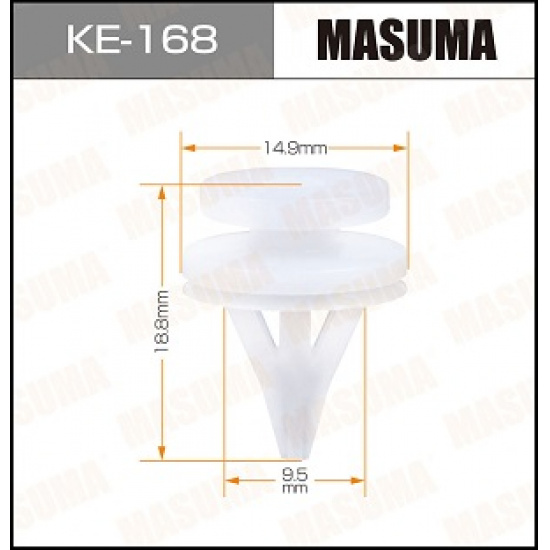 Большое фото товара - Клипса MASUMA KE168 7703077250 1295 50508, KE168. Вариант №1