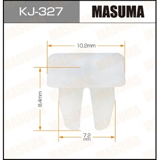 Большое фото товара - Клипса MASUMA KJ327 90659SA5003 62316679003 90651692731 MS480001 MU810517 96706B0700 9018904015, KJ327. Вариант №1