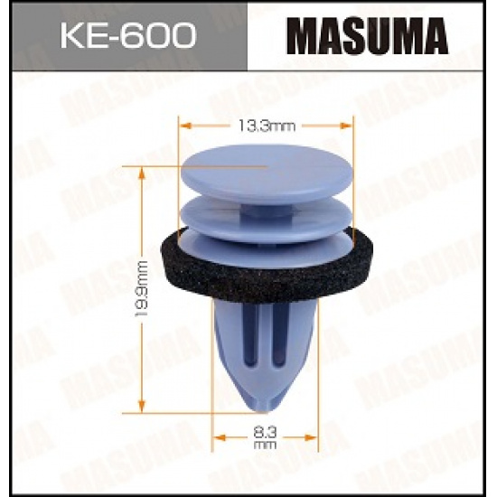 Большое фото товара - Клипса MASUMA KE600 A0019915798, KE600. Вариант №1