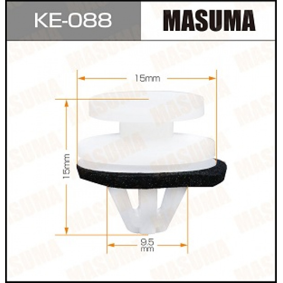 Большое фото товара - Клипса MASUMA KE088 A82Z6102005, KE088. Вариант №1