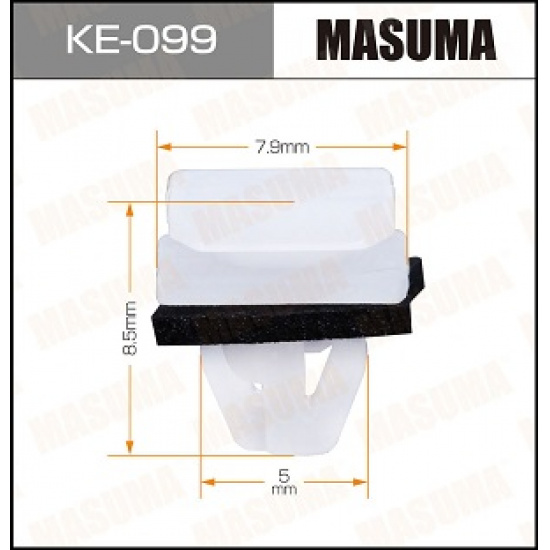 Большое фото товара - Клипса MASUMA KE099, KE099. Вариант №1
